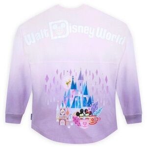 Walt Disney World Spirit Jersey Adult SMALL Joey Chou Castle Magic Kingdom EUC